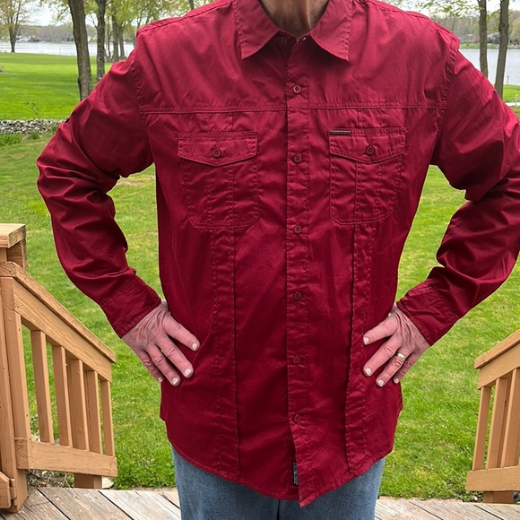 ECKO UNLTD. cotton casual shirt XL - Picture 1 of 8